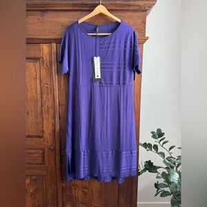 PierAntonio Gaspari Purple Dress New Size 46